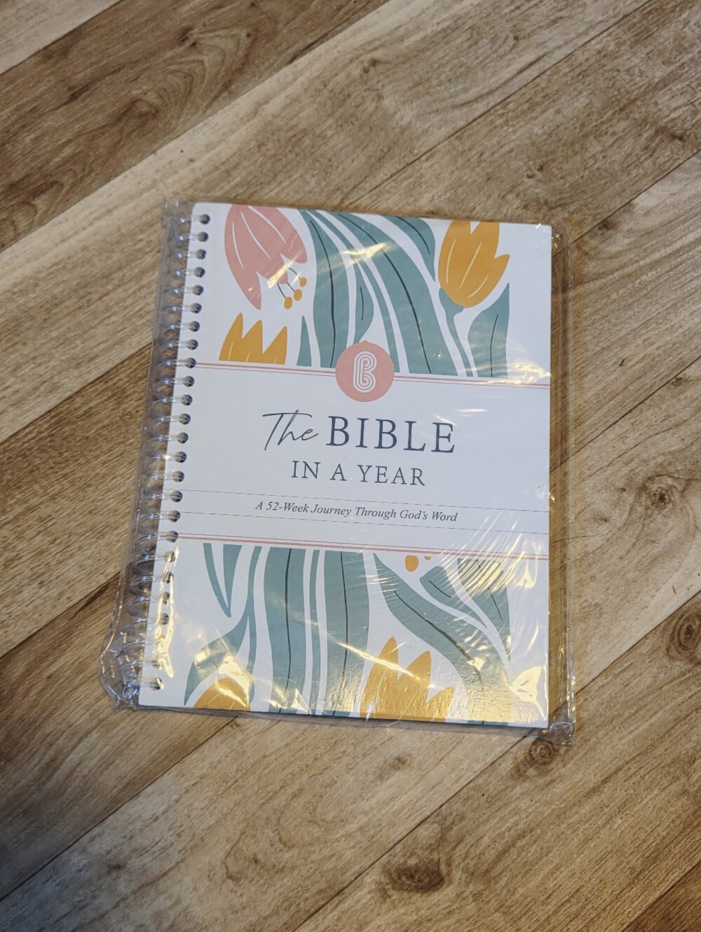 The Bible In A Year Spiral Journal -study Guide Planner - Picture 3 of 4